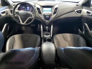 2012 Hyundai Veloster w/Black Int with VIN KMHTC6AD4CU078637, listed as a Copart auction lot 50964805 with 119,255 mi miles and Salvage title. Bid and sale history available at DreamBid. Image 8.