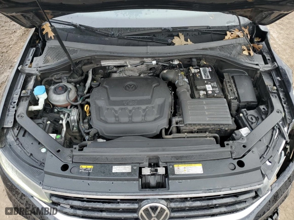 2023 Volkswagen Tiguan SE R-Line Black with VIN 3VVCB7AX8PM016614, listed as a Copart auction lot 43944695 with 39,378 mi miles and Salvage Title. Bid and sale history available at carsss.com. Image 11.