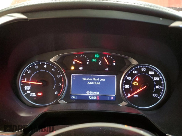 2023 Chevrolet Blazer LT with VIN 3GNKBHR41PS130600, listed as a Copart auction lot 55094785 with 72,155 mi miles and Salvage title. Bid and sale history available at DreamBid. Image 9.