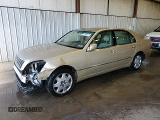 2003 Lexus LS 430 z VIN JTHBN30FX30114431, wystawiony jako Copart lot #57405375 z przebiegiem 211 769 mil mil oraz Szkoda całkowita • Salvage title. Historia ofert i sprzedaży dostępna na DreamBid. Obrazek 1.