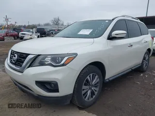 2018 Nissan Pathfinder SL with VIN 5N1DR2MN7JC624253, listed as a IAAI auction lot 41977442 with 104,061 mi miles and . Bid and sale history available at DreamBid. Image 2.