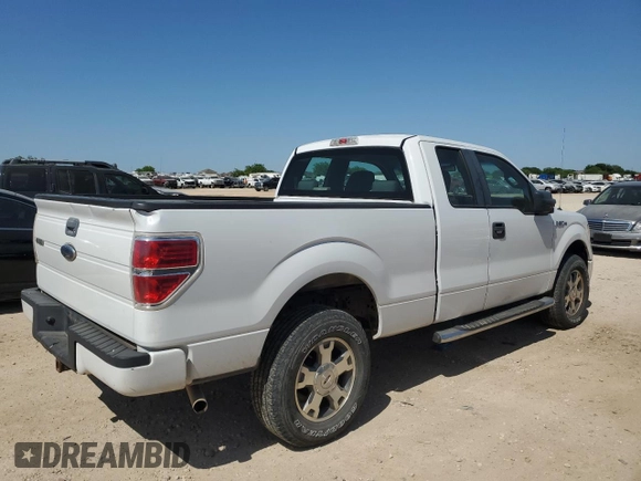2009 Ford F-150 STX with VIN 1FTRX14809FA24799, listed as a Copart auction lot 51811255 with 123,501 mi miles and Clean title. Bid and sale history available at DreamBid. Image 3.