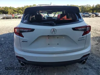 2020 Acura RDX w/A-Spec Pkg with VIN 5J8TC1H65LL014094, listed as a Copart auction lot 76185354 with 56,937 mi miles and Salvage Title. Bid and sale history available at carsss.com. Image 6.