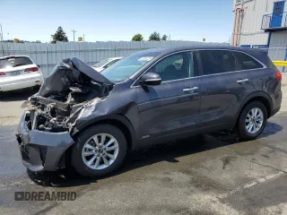 2019 Kia Sorento LX with VIN 5XYPGDA5XKG469637, listed as a Copart auction lot 61475445 with 129,864 mi miles and Clean title. Bid and sale history available at DreamBid. Image 1.