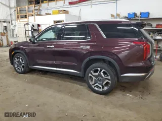 2024 Hyundai Palisade SEL with VIN KM8R4DGE5RU723204, listed as a Copart auction lot 86903934 with 6,515 mi miles and Salvage Title. Bid and sale history available at carsss.com. Image 2.