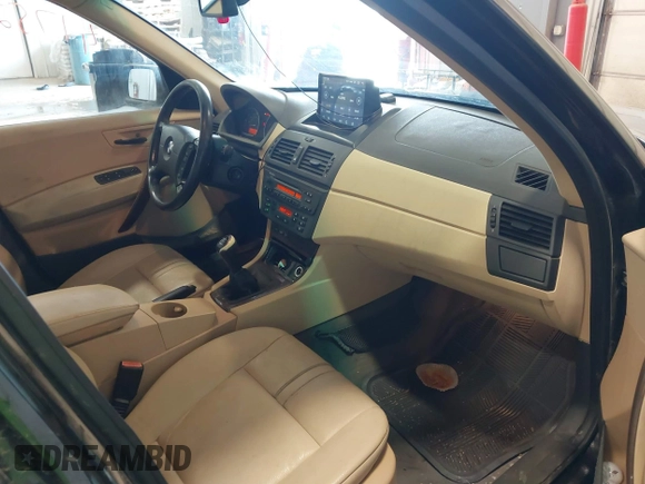2004 BMW X3 3.0i with VIN WBXPA93444WA30464, listed as a IAAI auction lot 41752812 with 172,447 mi miles. Bid and sale history available at carsss.com. Image 5.