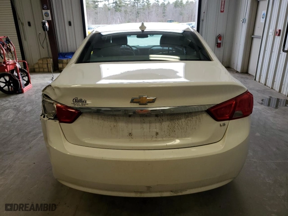 2016 Chevrolet Impala LS with VIN 2G11X5SA9G9180980, listed as a Copart auction lot 48966615 with 196,237 mi miles and Salvage Title. Bid and sale history available at carsss.com. Image 6.