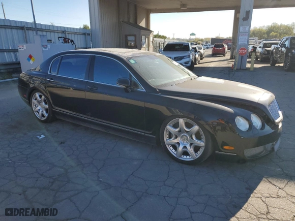 2006 Bentley Continental Flying Spur with VIN SCBBR53W36C034052, listed as a Copart auction lot 74781854 with 119,623 mi miles and Clean Title. Bid and sale history available at carsss.com. Image 4.