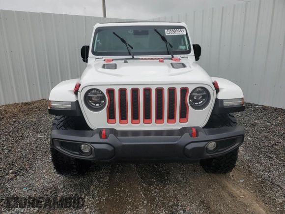 2021 Jeep Wrangler Unlimited Rubicon with VIN 1C4HJXFG9MW730828, listed as a Copart auction lot 45523055 with Not Provided miles and Clean Title. Bid and sale history available at DreamBid. Image 5.