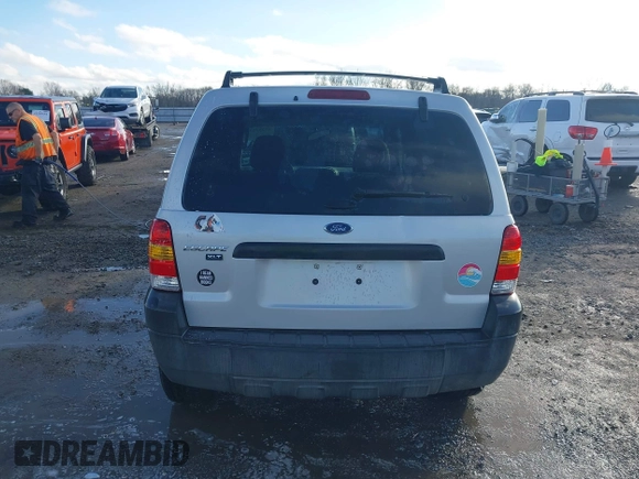 2007 Ford Escape XLT with VIN 1FMYU03Z37KA92572, listed as a IAAI auction lot 41213281 with 129,366 mi miles. Bid and sale history available at carsss.com. Image 16.