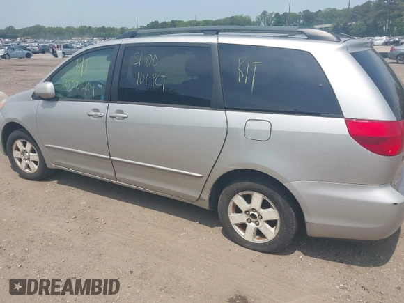 2004 Toyota Sienna XLE with VIN 5TDZA22C94S074818, listed as a IAAI auction lot 42444765 with Not provided miles and . Bid and sale history available at DreamBid. Image 3.