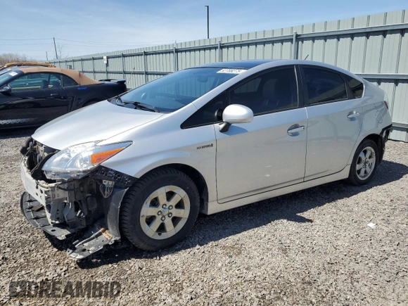 2013 Toyota Prius One with VIN JTDKN3DU4D5624997, listed as a Copart auction lot 52708275 with 197,283 mi miles and Clean Title. Bid and sale history available at DreamBid. Image 1.