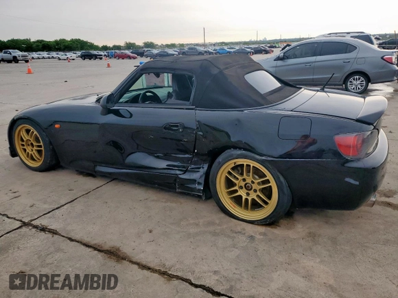 2000 Honda S2000 z VIN JHMAP1145YT002603, wystawiony jako Copart lot #55427045 z przebiegiem 163 228 mil mil oraz Szkoda całkowita • Salvage title. Historia ofert i sprzedaży dostępna na DreamBid. Obrazek 2.