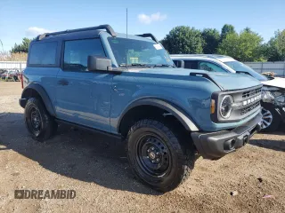 2022 Ford Bronco with VIN 1FMDE5AP6NLB45119, listed as a Copart auction lot 56569814 with 449 mi miles and Salvage Title. Bid and sale history available at DreamBid. Image 4.