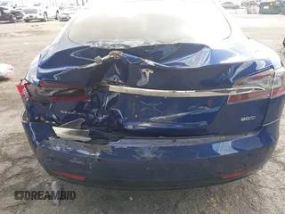 2016 Tesla Model S 90D with VIN 5YJSA1E22GF154873, listed as a IAAI auction lot 41950274 with 82,649 mi miles and . Bid and sale history available at DreamBid. Image 6.