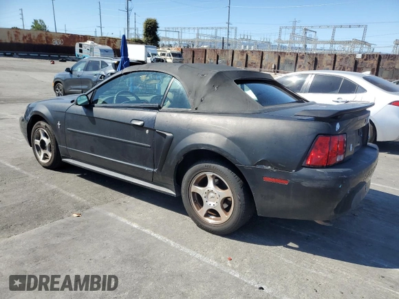 2003 Ford Mustang Deluxe with VIN 1FAFP44423F401048, listed as a Copart auction lot 49631185 with 177,399 mi miles and Clean title. Bid and sale history available at DreamBid. Image 2.