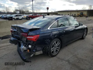 2022 Audi A6 Prestige with VIN WAUM2BF25NN046558, listed as a Copart auction lot 88061885 with 0 mi miles and Salvage Title. Bid and sale history available at carsss.com. Image 3.