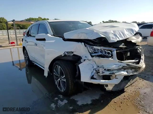 2017 Acura MDX w/Technology Pkg with VIN 5J8YD3H55HL001682, listed as a Copart auction lot 69444633 with 0 mi miles and Non Repairable. Bid and sale history available at carsss.com. Image 12.