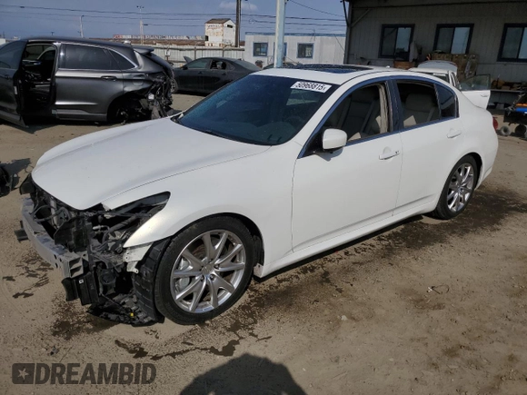 2013 Infiniti G37 Journey with VIN JN1CV6AP0DM711938, listed as a Copart auction lot 50968815 with Not provided miles and Salvage title. Bid and sale history available at DreamBid. Image 1.