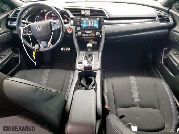 2019 Honda Civic Sedan Sport with VIN 2HGFC2F8XKH577001, listed as a Copart auction lot 45701045 with 58,276 mi miles and Salvage Title. Bid and sale history available at carsss.com. Image 8.