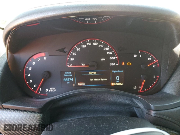 2016 Cadillac ATS-V z VIN 1G6AN5SY1G0151965, wystawiony jako Copart lot #43173675 z przebiegiem 66 874 mil mil oraz Szkody całkowita. Historia ofert i sprzedaży dostępna na DreamBid. Obrazek 9.