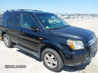 2006 Honda Pilot EX-L with VIN 2HKYF18566H554131, listed as a IAAI auction lot 42014554 with 187,765 mi miles and . Bid and sale history available at carsss.com. Image 1.