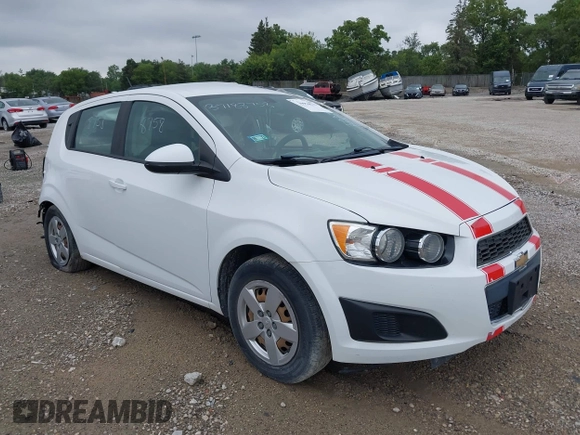 2016 Chevrolet Sonic LS with VIN 1G1JA6SH5G4109671, listed as a IAAI auction lot 39954571 with 145,219 mi miles and . Bid and sale history available at DreamBid. Image 1.