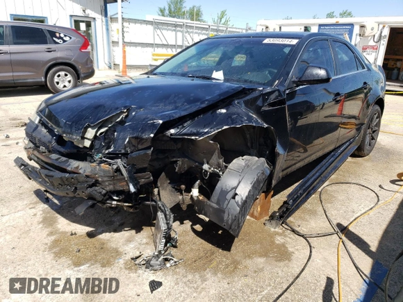 2012 Cadillac CTS Performance with VIN 1G6DL5E32C0134332, listed as a Copart auction lot 53093014 with 172,755 mi miles and Salvage title. Bid and sale history available at DreamBid. Image 1.