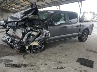 2024 Ford F-150 STX with VIN 1FTEW2KP8RKE37496, listed as a Copart auction lot 80520044 with 1,780 mi miles and Salvage Title. Bid and sale history available at carsss.com. Image 1.