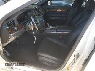 2014 BMW 7 Series 740i with VIN WBAYA6C59ED144122, listed as a Copart auction lot 75059334 with 78,090 mi miles and Salvage Title. Bid and sale history available at carsss.com. Image 7.