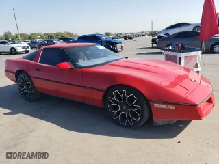 1987 Chevrolet Corvette with VIN 1G1YY2185H5110237, listed as a Copart auction lot 78914584 with 33,368 mi miles and Clean Title. Bid and sale history available at carsss.com. Image 4.