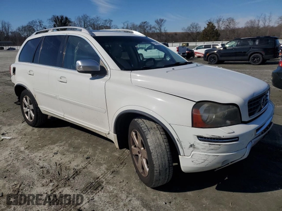 2013 Volvo XC90 Premier Plus with VIN YV4952CZ9D1664129, listed as a Copart auction lot 45498505 with 122,837 mi miles and Salvage Title. Bid and sale history available at carsss.com. Image 4.