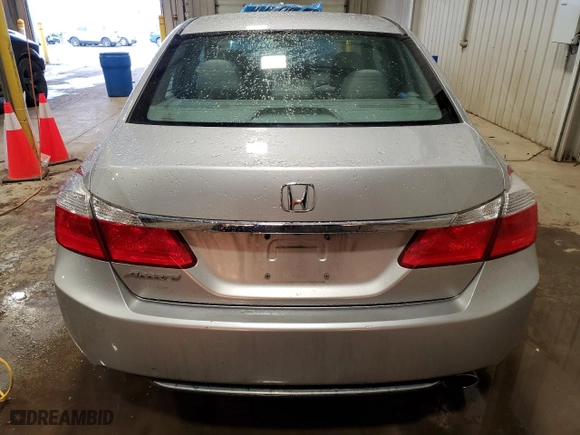 2015 Honda Accord Sedan LX with VIN 1HGCR2F36FA170805, listed as a Copart auction lot 52874015 with 95,450 mi miles and Salvage Title. Bid and sale history available at carsss.com. Image 6.