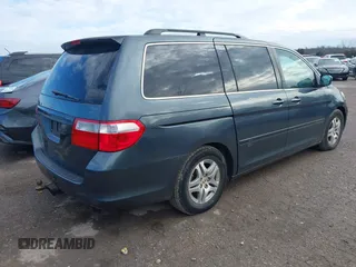 2006 Honda Odyssey EX with VIN 5FNRL38466B439222, listed as a IAAI auction lot 41384201 with 232,351 mi miles and . Bid and sale history available at DreamBid. Image 4.