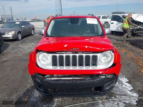 2016 Jeep Renegade Limited with VIN ZACCJADT4GPD65094, listed as a IAAI auction lot 41364080 with 133,737 mi miles. Bid and sale history available at carsss.com. Image 12.