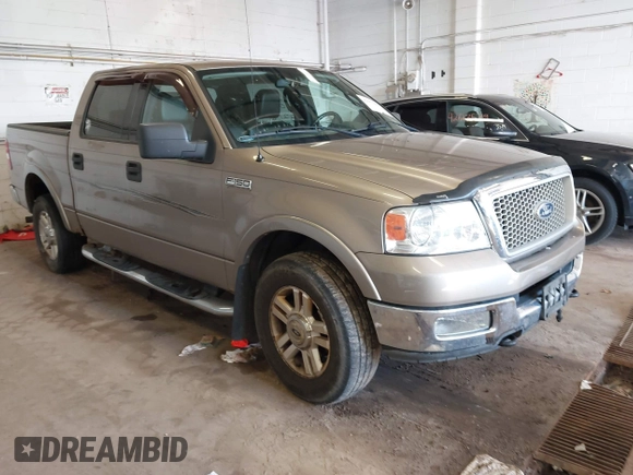 2004 Ford F-150 XLT with VIN 1FTPW14514KD64575, listed as a IAAI auction lot 42593364 with 139,381 mi miles and . Bid and sale history available at DreamBid. Image 1.