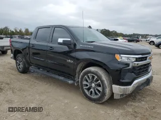 2024 Chevrolet Silverado 1500 LT with VIN 3GCPACEK5RG207211, listed as a Copart auction lot 83115004 with 2,901 mi miles and Clean Title. Bid and sale history available at DreamBid. Image 4.