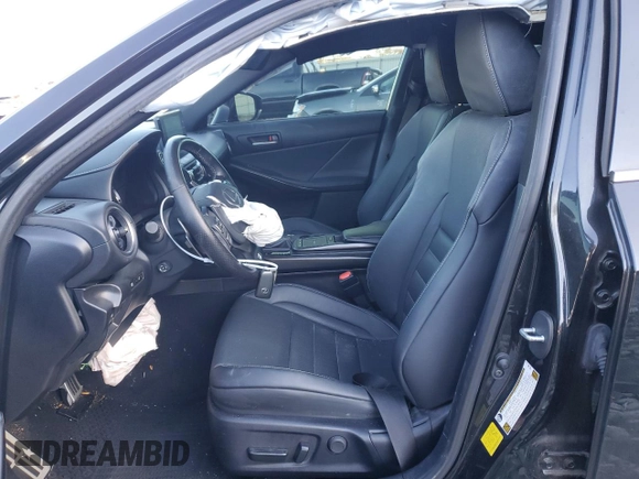 2022 Lexus IS 350 F Sport with VIN JTHGZ1E20N5026160, listed as a Copart auction lot 85390704 with 25,953 mi miles and Salvage title. Bid and sale history available at DreamBid. Image 7.