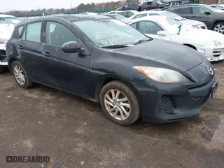 2012 Mazda Mazda3 i Touring with VIN JM1BL1L80C1613192, listed as a IAAI auction lot 41552753 with 233,045 mi miles. Bid and sale history available at carsss.com. Image 1.