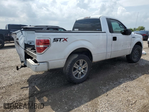 2014 Ford F-150 XL with VIN 1FTMF1CM5EKF53369, listed as a Copart auction lot 54539695 with 199,166 mi miles and Salvage title. Bid and sale history available at DreamBid. Image 3.