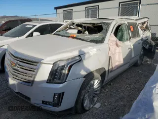 2019 Cadillac Escalade ESV Platinum z VIN 1GYS4KKJ2KR101242, wystawiony jako Copart lot #71893832 z przebiegiem Nie podano mil oraz Szkoda całkowita • Salvage title. Historia ofert i sprzedaży dostępna na DreamBid. Obrazek 1.