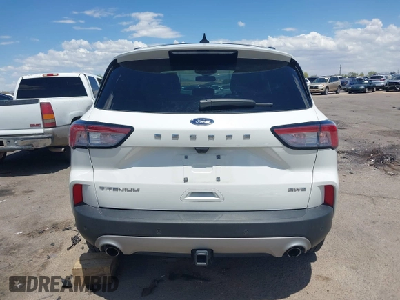 2022 Ford Escape Titanium z VIN 1FMCU9J97NUB89504, wystawiony jako IAAI lot #42571833 z przebiegiem Nie podano mil oraz . Historia ofert i sprzedaży dostępna na DreamBid. Obrazek 16.