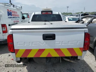 2022 Chevrolet Colorado 2WD Work Truck with VIN 1GCHSBEA8N1124559, listed as a Copart auction lot 53665555 with 69,963 mi miles and Salvage title. Bid and sale history available at DreamBid. Image 6.