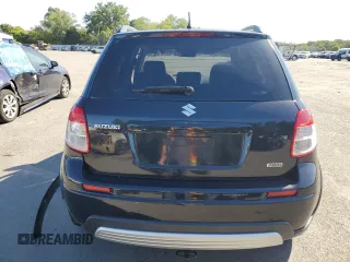 2009 Suzuki SX4 with VIN JS2YB413995101394, listed as a Copart auction lot 69841994 with 134,123 mi miles and Salvage Title. Bid and sale history available at carsss.com. Image 6.
