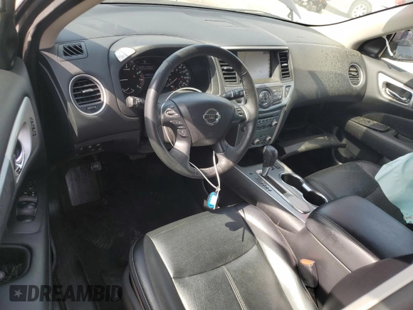 2019 Nissan Pathfinder S z VIN 5N1DR2MNXKC605066, wystawiony jako Copart lot #52806895 z przebiegiem 123 017 mil mil oraz Szkoda całkowita • Salvage title. Historia ofert i sprzedaży dostępna na DreamBid. Obrazek 8.