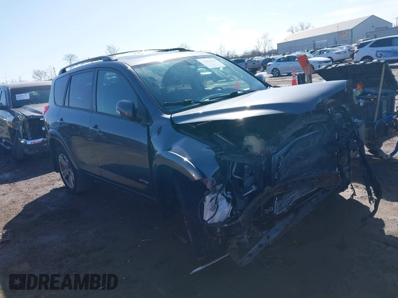 2011 Toyota RAV4 Sport with VIN JTMRF4DV6B5045551, listed as a IAAI auction lot 41822319 with 207,349 mi miles. Bid and sale history available at carsss.com. Image 1.