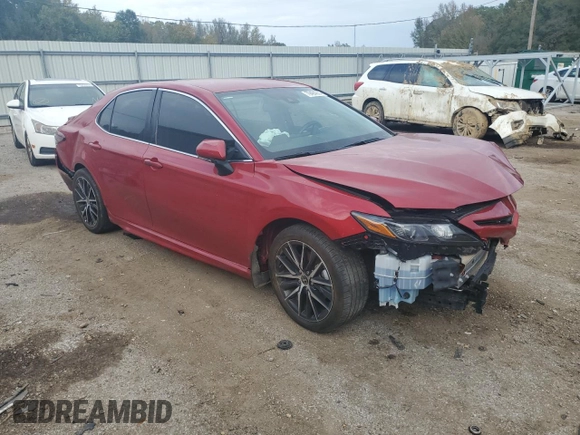2022 Toyota Camry SE with VIN 4T1T11AK5NU026069, listed as a Copart auction lot 79484204 with 35,614 mi miles and Salvage Title. Bid and sale history available at carsss.com. Image 4.