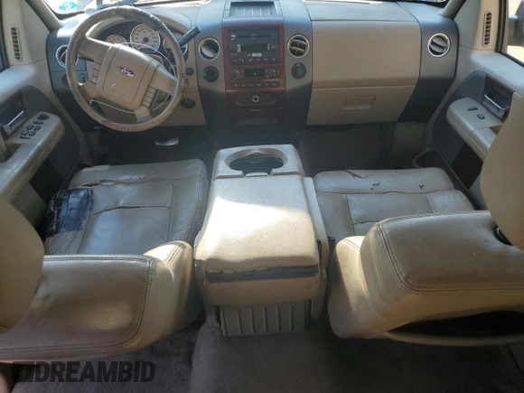 2005 Ford F-150 XLT с VIN 1FTPW12535KD91779, выставлен на аукционе Copart как лот 65586615 с пробегом 162 517 миль миль и Чистый • Clean title. История ставок и продаж доступна на DreamBid. Изображение 8.