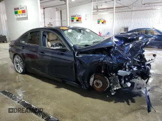 2013 BMW 3 Series 335i with VIN WBA3A9C57DF476154, listed as a Copart auction lot 50139945 with 0 mi miles and Salvage Title. Bid and sale history available at carsss.com. Image 4.