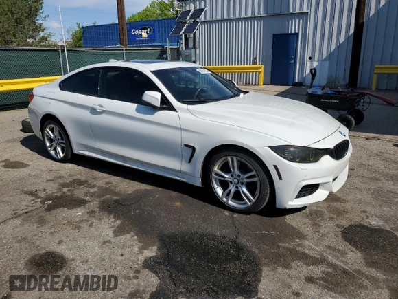 2015 BMW 4 Series 428i xDrive с VIN WBA3N5C58FK197982, выставлен на аукционе Copart как лот 56221985 с пробегом 133 662 миль миль и Списание • Salvage title. История ставок и продаж доступна на DreamBid. Изображение 4.